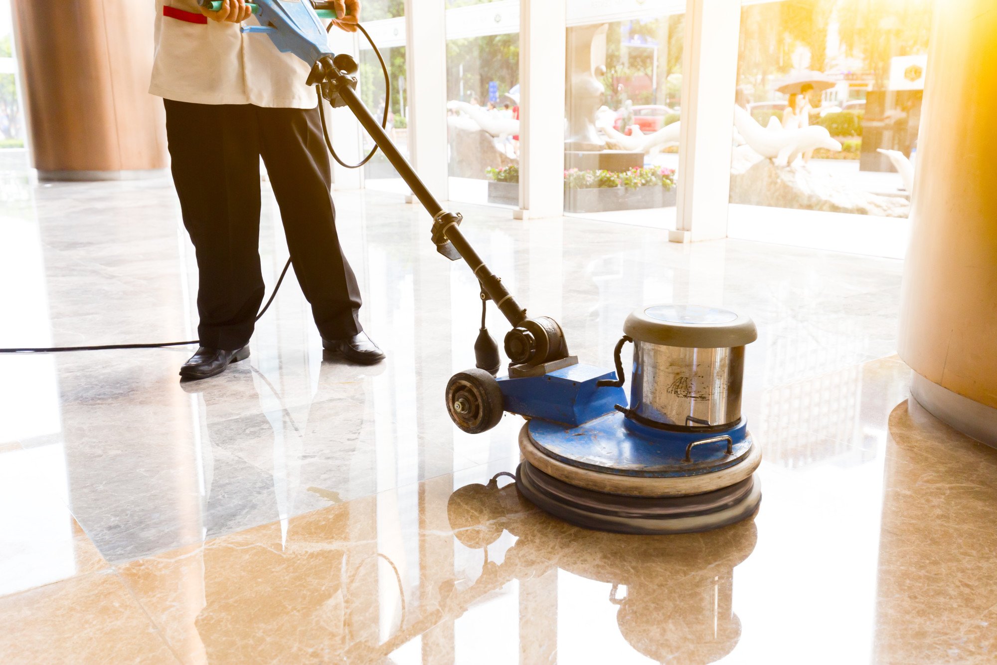 Discover sustainable commercial floor cleaning solutions that reduce your environmental footprint and improve indoor air quality.