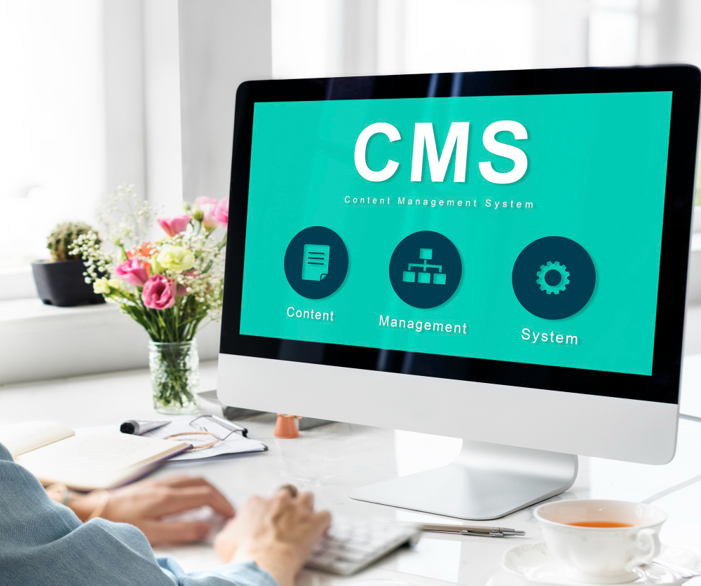 Content Management System Strategy CMS Concept